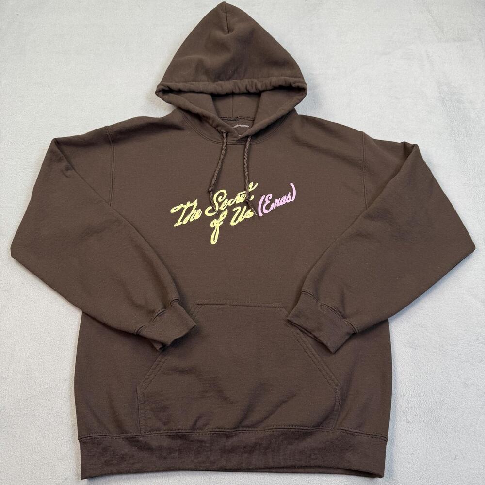 Gracie Abrams Hoodie Womens Small Brown Secret Of Us Eras 24 Tour Pullover